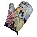 Carolines Treasures Lady with Her Papillon Oven Mitt 7069OVMT